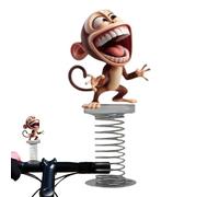 Bouncing Dashboard - 2D Acrylic Animal, Flat Shaker Figurine Ornament, Lightweight Self Adhesive Display with Vibration Motion Effect | Minivan RV Truck Taxi Travel Tabletop Birthd