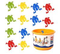Bouncing Frog Toys - 12 Pack Jumping Frog Game Set | Funny Interactive Fidget Toy For Children | Creative Party Favors For Boys, Girls, Classroom, Preschool, Family Game Night, Easter, Birthday, Trave