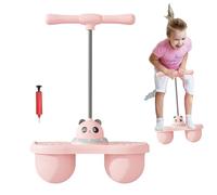 Bouncing Hopper - Heavy Duty 330 Lb, Kids Handle Grip, Jumping Challenge Sport | Home Garden Driveway Fun Physical Education Workout Muscle Strength Motor Skills Development Boys Girls Safe