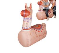 Bouncing Horse | Realistic Balance Training Toy Inflatable Inflatable Animal | Animals Provide Ergonomic Toy Experience That Focuses On The Seat.