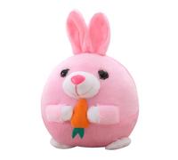 Bouncing Pet Ball - Plush Rabbit Toy, Electronic Dog Toy, Interactive Jumping Balls, Washable Fun Toys | Plush Bunny Ball with Sound for Dogs Puppies Playtime Exercise Home Entertainment
