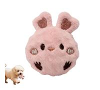 Bouncing Toy Ball - Durable Bunny Character for Dogs | Puncture-Resistant Rubber with Irregular Bounce Path & Festive Vibrant Colors for Aggressive Chewers, Birthdays and Outdoor Training