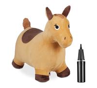 Bouncy animal hopper Inflatable Pony Toddler Jumping Toy Soft Cover PVC Material