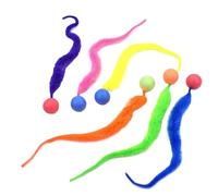 Bouncy Balls for Cats - Cat Tail Toy Interactive Cat Toy Ball,Funny Creative Bouncy Tails Cat Toy Cat Chaser Toy for Home Pet Shop