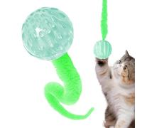 Bouncy Balls for Cats, Interactive Worm Bouncy Balls Cat Toy | Cat Teaser Toy for Grinding, Rolling, Bouncing, Pet Birthday