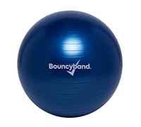 Bouncy Bands Balance Ball - No-Roll Weighted Seat is a Flexible Chair for School, Office or Home (Medium, Dark Blue)