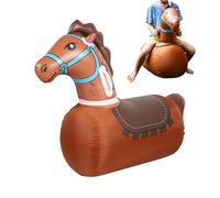 Bouncy Horse - 60cm Inflatable Animal Hopper, Leakproof Portable Balance Toy | Durable Riding Bouncer | Active Play Jumper For Kids Boy Girl Indoor Outdoor Garden Travel Recreation
