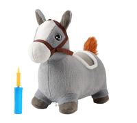 Bouncy Horse for Toddler | Toddler Hopping Horse Inflatable Animal,Interactive 2-5 Years Old Plush Toy for Boys Girls Preschoolers Playground Park Lawn