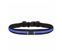 Bouncy Nylon Portable Waterproof Phone Pouch Pocketbelt Sports Waist Bag Belt Bag Running(Blue,5PCS)