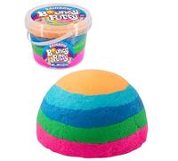 Bouncy Putty for Children 600g Multi-Coloured Modelling Putty Toy Tactile Sensory Play Rainbow Layers Soft Malleable Clay for Shaping Fun Bounce Giant Bouncy Balls Creative Games