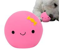 Bouncy Squeaky Egg Toy - Dog Egg Balls | Soft Squeaky Egg Pet Toy, Funny Dog Latex Rubber Cute Egg Doll Shape Squeaky Ball, Durable Egg-Shaped Chew Toy with Squeaker Sound for Indoors and Outdoors