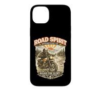 Bound For Glory Vintage Motorcycle Rider Retro Design Case for iPhone 14 Plus