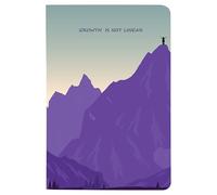 BOUND N FOUND 90 GSM B6 Journal: 112 Pages | Ruled | (Growth Is Not Linear)