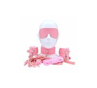 Bound to Play Bondage Kit (8 Piece) Loving Joy Pink One Size