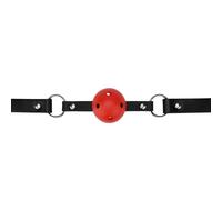 Bound to Play Breathable Ball Gag Red