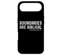 Boundaries are Biblical Proverb 9:7-8 Christian Case for iPhone Air