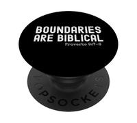 Boundaries are Biblical Proverb 9:7-8 Christian PopSockets Adhesive PopGrip