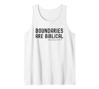 Boundaries are Biblical Proverb 9:7-8 Christian Statement Tank Top