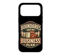 Boundaries Are My Business Plan Boundary Humor Case for iPhone 17 Pro Max