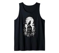Boundaries Divide Life & Death are Shadows Poe Quotes Poems Tank Top