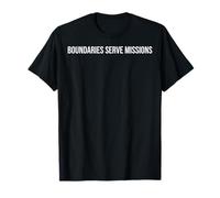 Boundaries Serve Missions Social Worker T-Shirt
