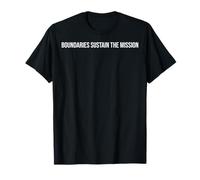 Boundaries Sustain The Mission Social Worker T-Shirt