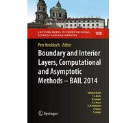 Boundary and Interior Layers, Computational and Asymptotic Methods - BAIL 2014: 108 (Lecture Notes in Computational Science and Engineering, 108)