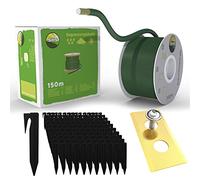 Boundary Cable 150 m + 450 Ground Spikes + 30 Blades for Robotic Lawnmower Lawn Robot Accessory Set Boundary Wire for Search Cable - Compatible with Worx Landroid
