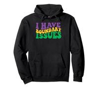 Boundary Issues Mardi Gras Street Parade Carnival Festival Pullover Hoodie