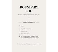 Boundary log: because setting boundaries is such fun