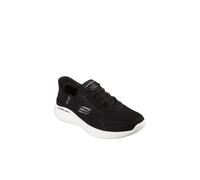 SKECHERS Mens Vegan Slip Ins Bounder 2.0 Emerged Black Trainers Mens Shoe Size: 9, Colour: Black Fabric