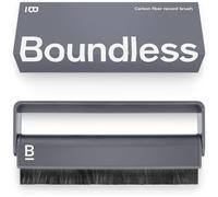 Boundless Audio Record Cleaner Brush - Carbon Fiber Anti-Static Vinyl Brush - Record Player Accessories for Vinyl Cleaning