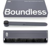 Boundless Audio Record Cleaner Kit - 2-Piece Vinyl Record Cleaning Kit includes Vinyl Record Brush & Stylus Cleaner - Carbon Fibre Anti-Static Vinyl Brush & Stylus Brush