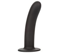 Boundless curved silicone suction dildo 17.8 cm, Size 17.8 cm, Poids 0.300 Kg, Color Black
