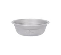 Boundless Voyage Camping Plate Titanium Pan Dish Bowls Set Ultralight Dinner Plate Stackable Tableware Set for Outdoor Home Kitchen Ti1145T 750ml