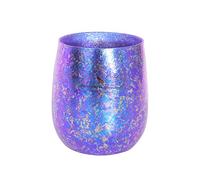 Boundless Voyage Colorful Titanium Double-layer Cup Anti-scalding Camping Picnic Water Cup Mug for Tea Wine Beer Fruit Juice Ti3084D(Purple)