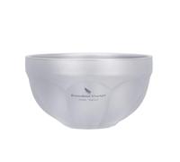 Boundless Voyage Double Walled Titanium Bowl Outdoor Camping Metal Bowl Ultralight Portable Tableware for Oatmeal, Rice, Soup, Yogurt, Salad (500ml-ti1171t)