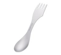 Boundless Voyage Titanium 3 in 1 Fork Spoon Knife Cutlery Set Ultralight Spork Outdoor Tableware 1.2mm Thickness Camping Utensils D-Ti1064T