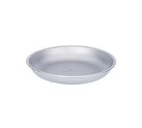 Boundless Voyage Titanium Camping Plate Dishes Saucer Lightweight Round Dinnerware Set Stackable Serving Plates Pasta Plates Travel Outdoor Home Kitchen Tableware Set Ti1117T