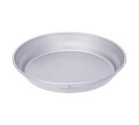 Boundless Voyage Titanium Dish Plate with Carry Mesh Bag Outdoor Titanium Dishware and Utensils Mess Kit Titanium Single-Walled Bowls for Camping Backpack Ti1109T