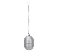 Boundless Voyage Titanium Tea Ball Strainers Infuser Balls Mesh Tea Filter with Extended Chain Hook for Loose Leaf, Herbs and Spices 3207A-Y