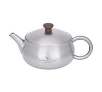 Boundless Voyage Titanium Teapot with Filter Chinese Kung Fu Tea Set Lightweight Travel Portable Tea Kettle with Wide Spout for Loose Leaf Ti3106D-EU