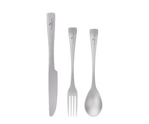 Boundless Voyage Titanium Ultralight Cutlery Set, Long Handle Spoon Knif and Spork, Camping Flatware, Travel Utensils with Bag Ti1055A-I