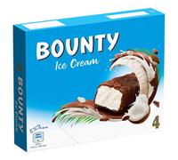 Bounty Chocolate & Coconut Ice Cream Bars 4pk