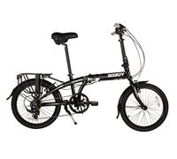 Bounty Citylite Folding Bike | Lightweight Aluminium Frame | 6 Speed Shimano Gears with Revo Shifters | ideal for Commuting | Folding Bike | Adult Bike