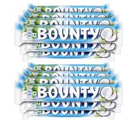 Bounty Coconut Chocolate Bar, Coconut Filled Chocolates, Soft and Delicate Coconut in the Center, Premium Chocolates to Share - Pack of 12,684g