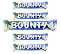 Bounty Coconut & Milk Chocolate Duo 57g Creamy, Dreamy Tropical Indulgence