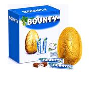 Bounty Coconut Milk Chocolate Easter Eggs Includes 2 Fun Size Chocolate Bars | Chocolate Eggs | Easter Hamper | Chocolate Gifts For Women Men Kids | Thank You Chocolate Gifts | 207g
