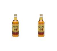 Bounty Gold: Fine Rum Miniature/Distilled, blended and bottled in Saint-Lucia / 40% alcohol, 5cl / perfect base for Long Drink (Pack of 2)