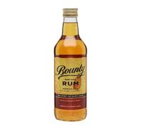 Bounty Rum Gold: Fine Rum Miniature/Distilled, blended and bottled in Saint-Lucia / 40% alcohol, 5cl / Perfect base for Long Drink